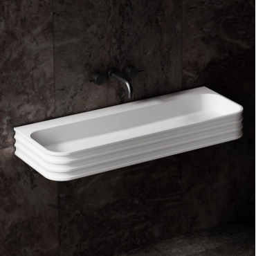 Раковина подвесная Abber Stein AS2651-1.0 белая матовая