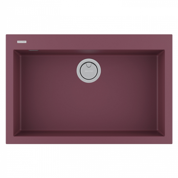 Мойка Paulmark DECORATION 76 PM937650-ME MERLOT