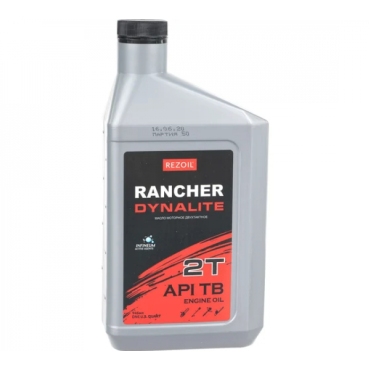 Масло минеральное Rezer REZOIL Rancher DYNALITE 2-тактное API ТВ 0.946 л. 03.008.00018