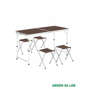 Набор мебели для пикника Green Glade M790-2 коричневый