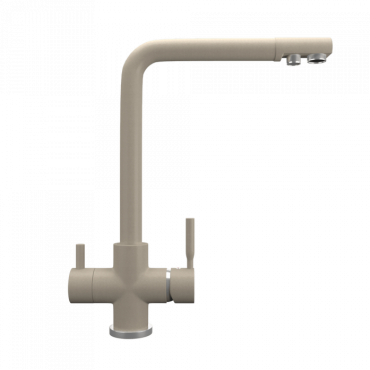 Кухонный смеситель Maunfeld MFQT-16BG бежевый