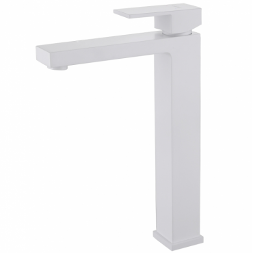 Смеситель для раковины Abber Daheim AF8211W белый матовый Смеситель для раковины Abber Daheim AF8211W белый матовый