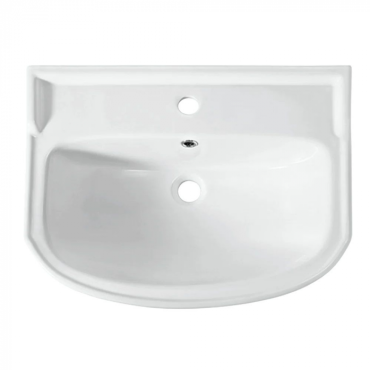 Раковина мебельная Sanita РОНДО 56 WB.FN/Rondo/56-C/WHT.G/S1 белый