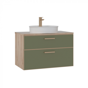 Тумба под раковину ORKA Salerno 80 цвет Sardinia, ручки золото 3008779