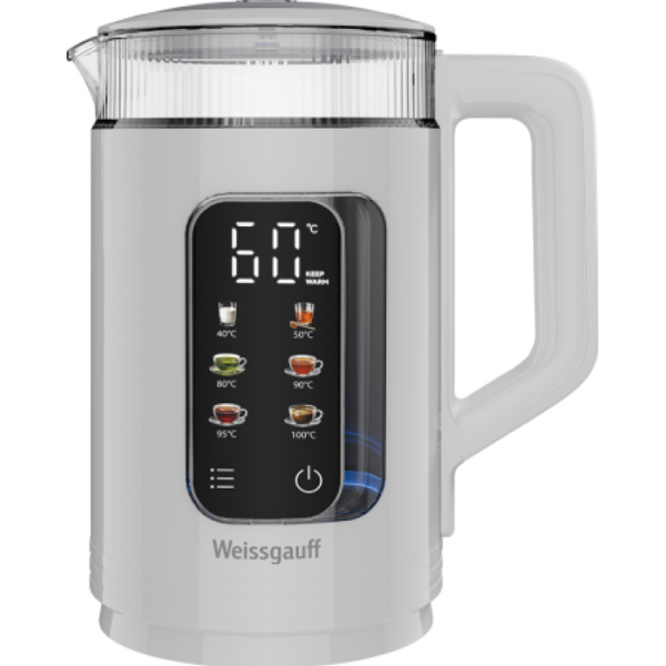 Чайник электрический Weissgauff WK 1520 Dw Touch BodyCool