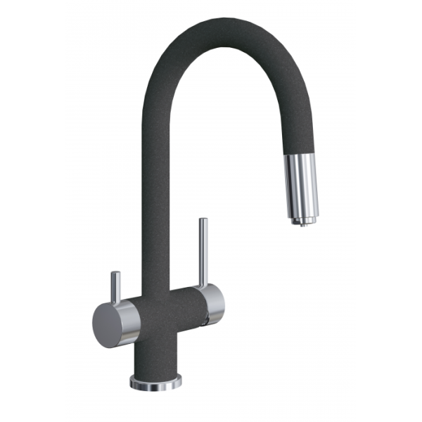 Смеситель Florentina МАЭСТРО 337.03Н.2123.501C нуар классик