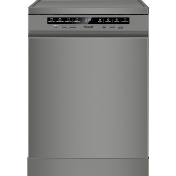 Посудомоечная машина Weissgauff DW 6038 D Dual Wash Silver 436076