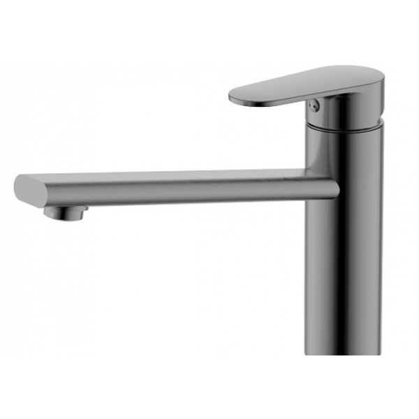 Смеситель для кухни AQUATEK Ника AQ1880BGM оружейная сталь
