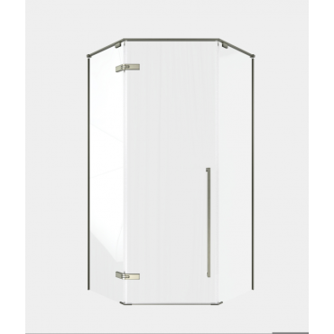 Душевой уголок Timo TTSSP-90/13C-8 900*900*2000 профиль никель, стекло прозрачное T66