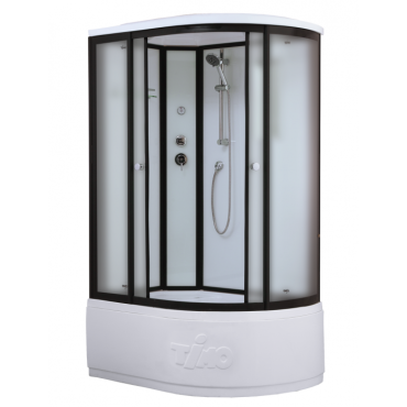 Душевая кабина Timo Standart T-6620 Black Fabric L (120*85*220) T-6620BFL