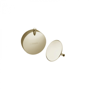 Внешняя часть слива-перелива Hansgrohe Flexaplus S 58186140 шлифованная бронза Внешняя часть слива-перелива Hansgrohe Flexaplus S 58186140 шлифованная бронза