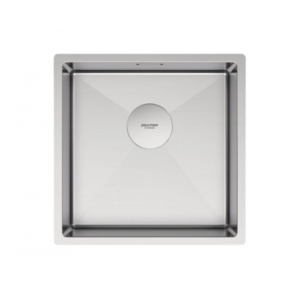 Мойка Paulmark NEXT 44 UNI PM214444-BS брашированная нержавеющая сталь