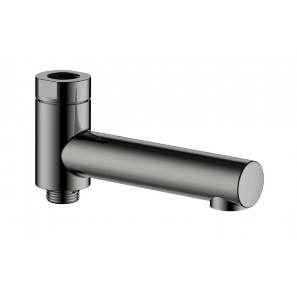 Излив поворотный с картриджем AQUAME AQM8301GM черный хром матовый