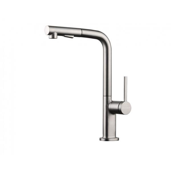 Смеситель для кухни Paulmark Neo Ne214419-BS брашированная сталь