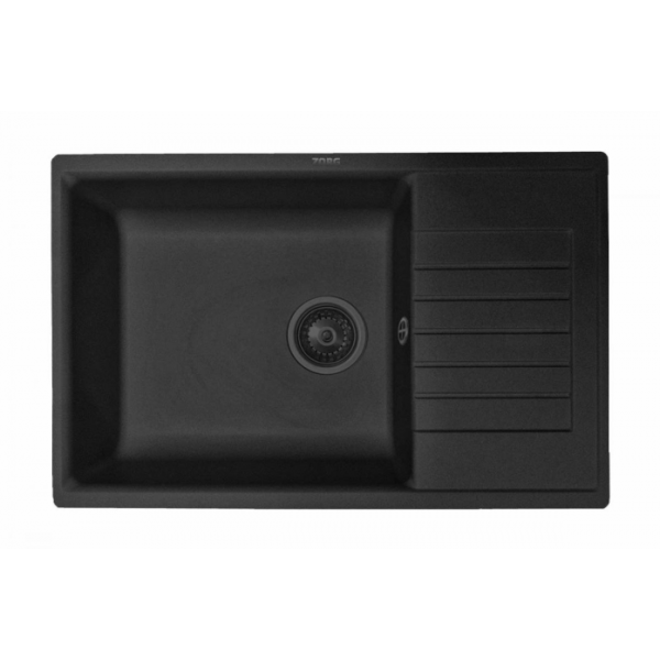 Мойка для кухни ZorG Granit GR 780 BLACK GRAFIT
