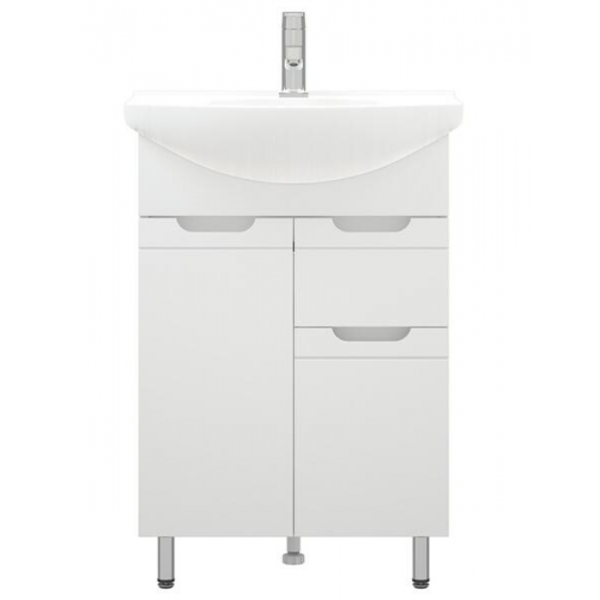 Тумба под раковину Corozo Лея 60 Z1 SD-00001491 белый