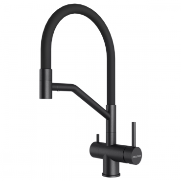 Смеситель для кухни Paulmark RUBERT Ru213175-BLM черный