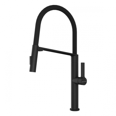 Смеситель для кухни Paulmark BARREL Ba214029-GM вороненая сталь