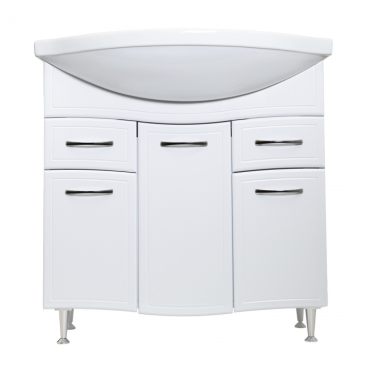 Тумба под раковину Stella Polar Концепт 80 SP-00001841 белый