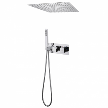 Душевая система Abber Daheim AF8255 хром