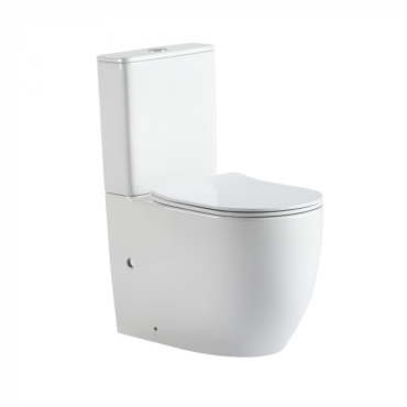 Унитаз компакт Abber Bequem AC1110T белый