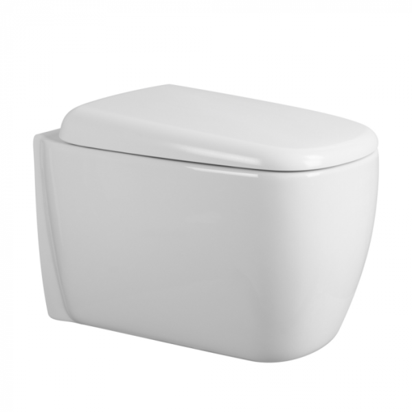 Унитаз подвесной Abber Rechteck AC1217 белый