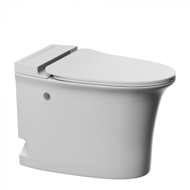 Унитаз напольный Abber Bequem AC1125P белый