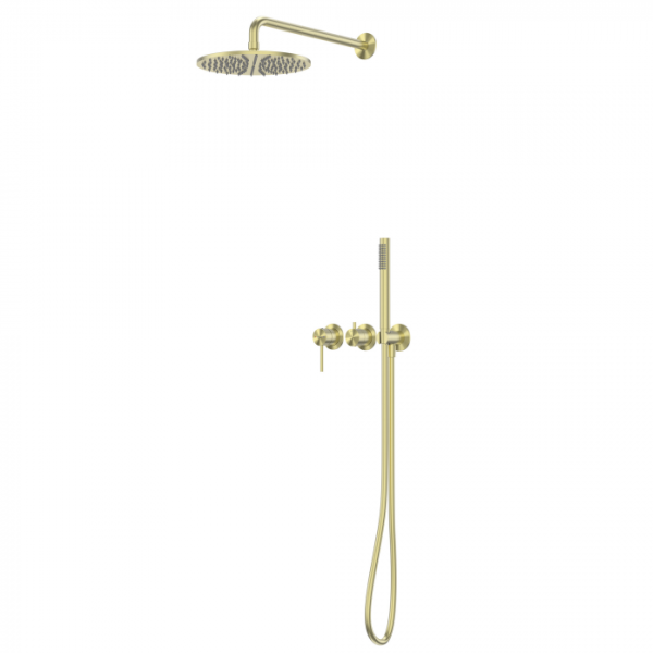 Душевая система Abber Wasser Kreis 316 AF8118BG золото брашированное