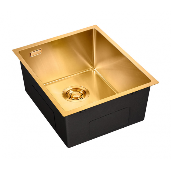Кухонная мойка Emar EMB-130 PVD Nano Golden