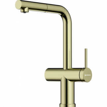 Смеситель для кухни Omoikiri Karatsu-S-LG светлое золото 4994612