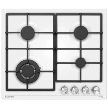 Газовая варочная панель Meferi MGH604WH LIGHT