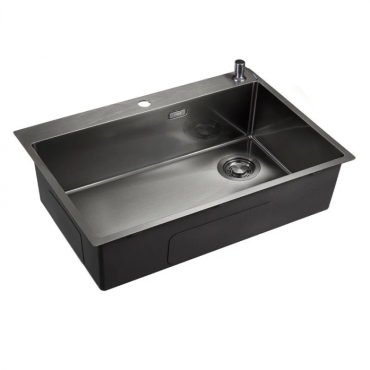 Кухонная мойка Emar 660 (TOP) PVD Dark