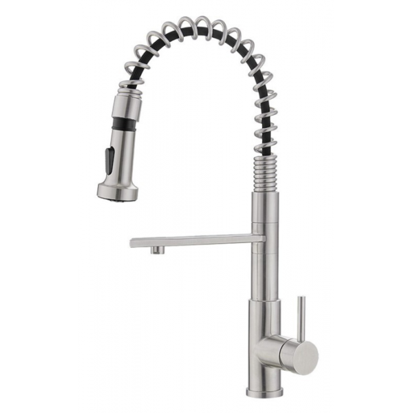 Смеситель для кухни Emar 7021 Cатин