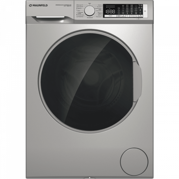 Стиральная машина с инвертором и паром Maunfeld MFWM128SL300 ST INVERTER SLIM