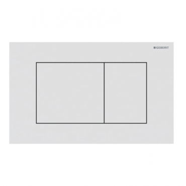 Клавиша смыва Geberit Sigma40 115.629.JT.1 белый матовый