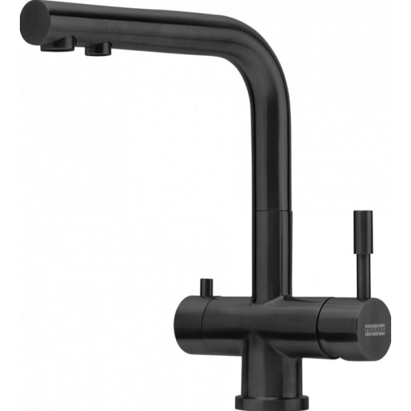 Смеситель для кухни Franke Atlas Clear Water черный матовый 120.0745.585