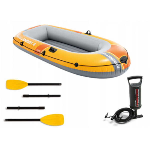 Надувная лодка Intex Challenger 2 236х114х41см 66312