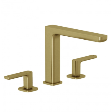 Смеситель для раковины Kludi Renon 42393N075 брашированное золото