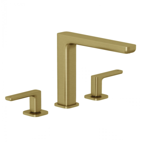 Смеситель для раковины Kludi Renon 42393N075 брашированное золото