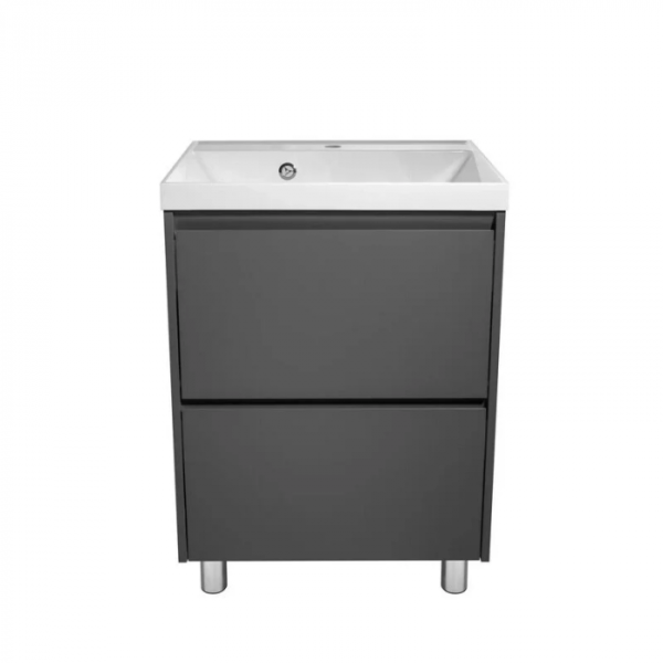 Тумба напольная Stella Polar Борнео 70 Люкс графит матовый SP-00001386