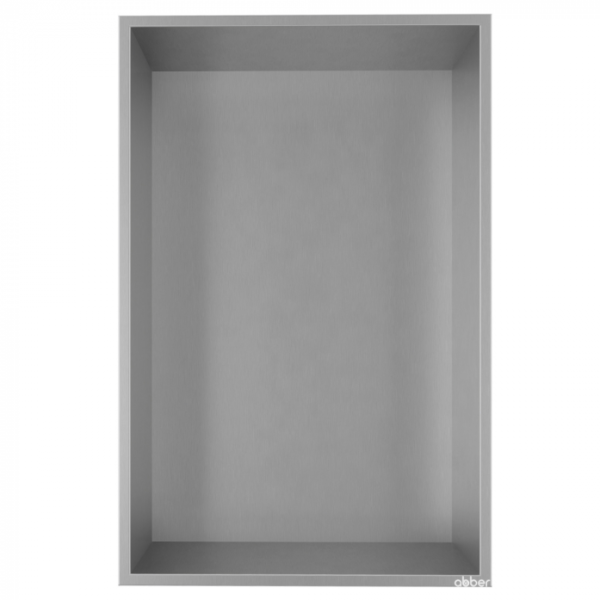 Скрытая настенная ниша Abber Nischen AN3001BST сталь брашированная