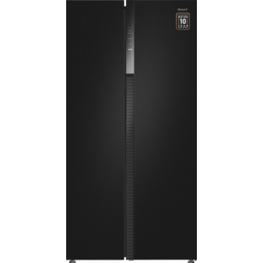 Холодильник Weissgauff WSBS 550 Inverter NoFrost Black 439705