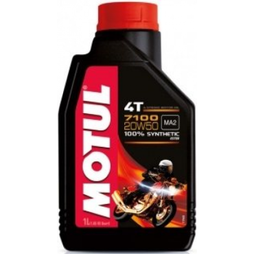 Масло для мотоциклов MOTUL 7100 4T 20w50 1л. 104103