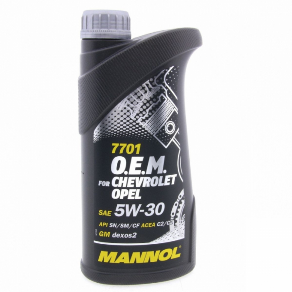 Масло моторное Mannol (SCT) 7701 O.E.M. for Chevrolet Opel 5W30 синт (1л)