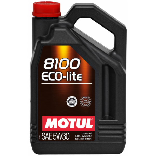 Масло моторное MOTUL 8100 Eco-lite 5W30 5л 108214(108826)