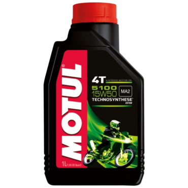 Масло моторное MOTUL 5100 4T 15W-50 1л. 104080