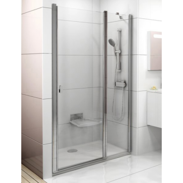 Душевая дверь Ravak Chrome CSD2-110 Transparent профиль блестящий 0QVDCC00Z1