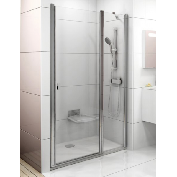 Душевая дверь Ravak Chrome CSD2-110 Transparent профиль блестящий 0QVDCC00Z1