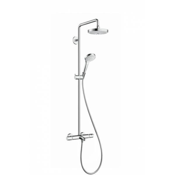 Душевая система Hansgrohe Croma Select S 27351400 белый/хром