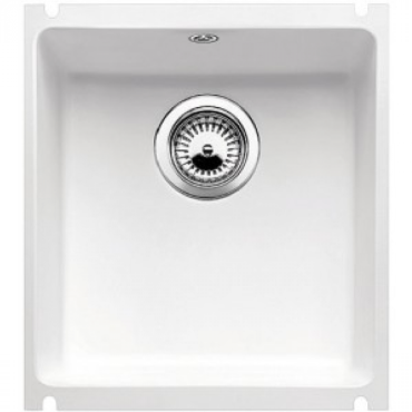 Кухонная мойка Blanco SUBLINE 375-U 523726 глянцевый белый Кухонная мойка Blanco SUBLINE 375-U 523726 глянцевый белый